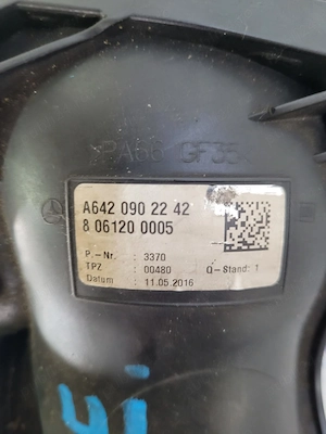 Debitmetru Mercedes GLE W292 2017 cod A6420902242 - imagine 2