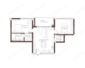 Apartament 3 camere Semicentral