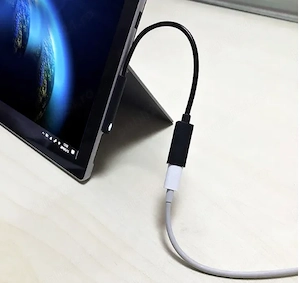 Cablu de incarcare surface (pro 3,4,5,6,go -book -laptop) tip c citiți!