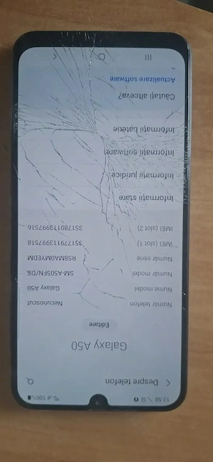 Samsung A50 ecran spart