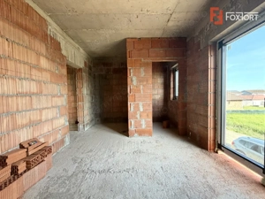 Duplex despartit prin camera tehnica, 5 camere, teren de 308 in Sanandrei - imagine 11