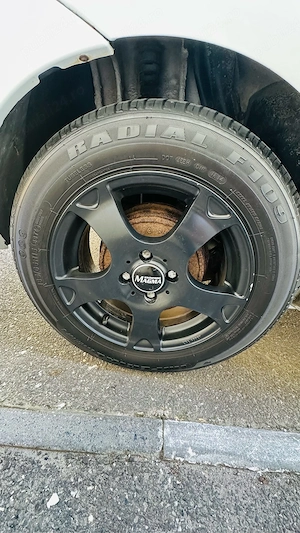 Set 4 Roți R15 Jante Aliaj MAGMA + Anvelope 185/65 R15 (Prindere 4 Prezoane - imagine 3