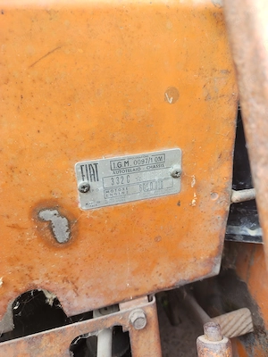 Tractor fiat șenilat 