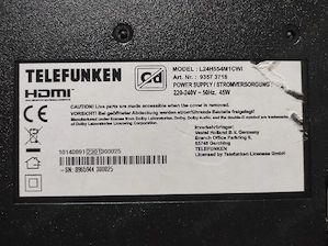 Smart tv Telefunken 60 cm  - imagine 3