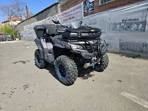 Vand Atv CF Moto Overland 1000 2022 Euro 5 2.000 km Nr Negre In Garantie Carte Service Full - imagine 2