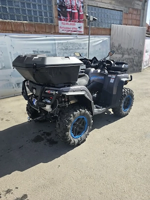 Vand Atv CF Moto Overland 1000 2022 Euro 5 2.000 km Nr Negre In Garantie Carte Service Full - imagine 4