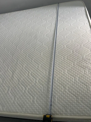 Pat 200x160 + saltea  memory foam 2 fete vara ,iarna = 2 perne memory foam. - imagine 3