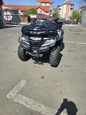 Vand Atv CF Moto Overland 1000 2022 Euro 5 2.000 km Nr Negre In Garantie Carte Service Full - imagine 3