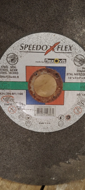 Disc de taiat gresie
