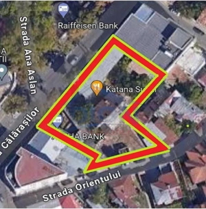 Teren + spatii comerciale langa Tribunal