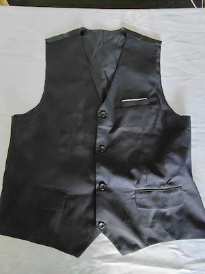 Costum bărbați 3 piese (Sacou+Vestă+Pantaloni) - Mărimea XXL - Nou, Italia