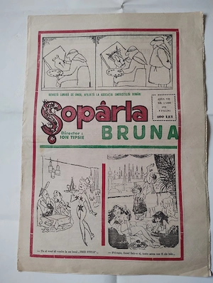366. Revista de umor Șopârla nr. 1, 1996