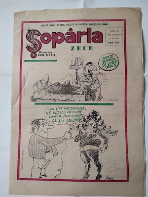368. Revista de umor Șopârla nr. 10, 1996
