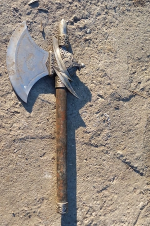 Secure Masivă din Oțel   Model Fantasy Gravat   Construcție Solidă