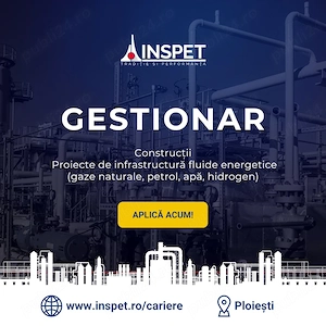 Angajam Gestionar cu norma intreaga