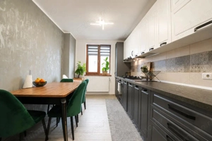 Apartament 2 camere etaj 1 , bloc nou 2021 , mobilat si utilat - imagine 4