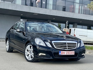 Mercedes e 220 cdi 170 cp automat avantgarde  panoramic rar efectuat  - imagine 2