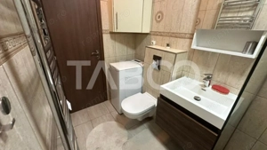 Apartament mobilat utilat 3 camere cu balcon zona Rahovei Sibiu - imagine 7