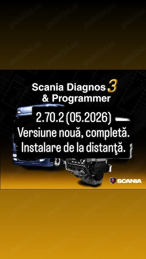 Scania SDP3 2.70.2 2026. Instalare de la distanță