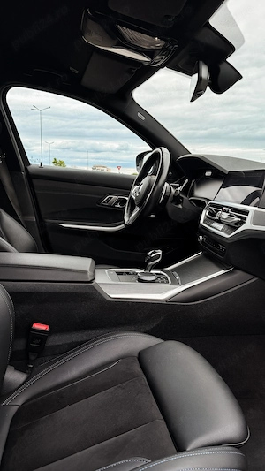 BMW Seria 3 G20, M-Sport 330e, Plug-in Hybrid, Laserlight, Harman Kardon, TVA Deductibil - imagine 7