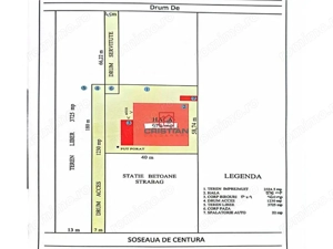 Vanzare depozit hala spatiu industrial cu teren 5.980mp Domnesti - Centura, ILFOV