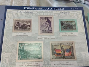 timbre de colectie de Espana 