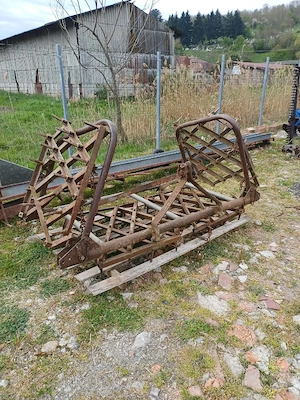grapa de 4 m latime de lucru rabatabila 