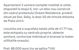 Apartament de vanzare 