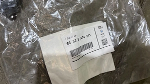 Set capacele mascare camere bara fata-o.e. bmw
