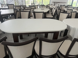 Vind mese de restaurant cu scaune complet . - imagine 4