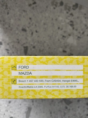 Filtrul de aer MANN- C 2244, Ford și Mazda. - imagine 2