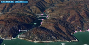 Casă P+1 golful Mraconia cu vedere la apă, 2 km de Chipul lui Decebal