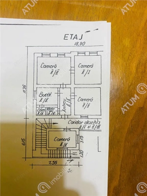 Apartament cu 4 camere si spatiu comercial zona Blv. Victoriei Sibiu - imagine 18