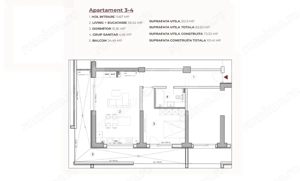 Apartament 2 camere, 83.62 mp intr-un ansamblu cu 0% Comision la Achiziție  - imagine 2