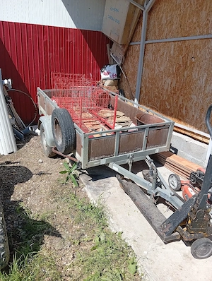 Remorcă 750 kg basculabilă  - imagine 2