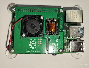 Raspberry Pi 4 2Gb cu POE hat  - imagine 3