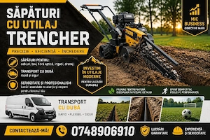 Săpături mecanizate