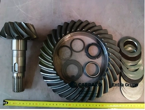 Grup conic (coroana+pinion atac) carraro 63338 = 68346 - imagine 2