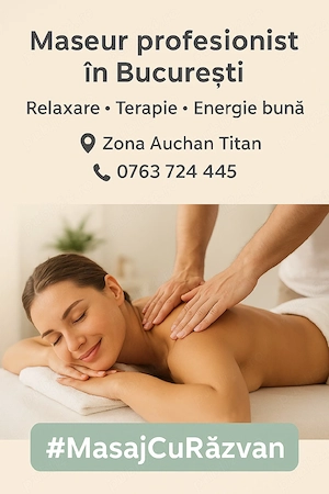 Masaj de relaxare terapeutic București 