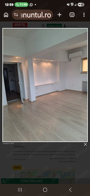 PRIVAT,ofer spre inchiriere spatii birouri Piata Romana - imagine 5