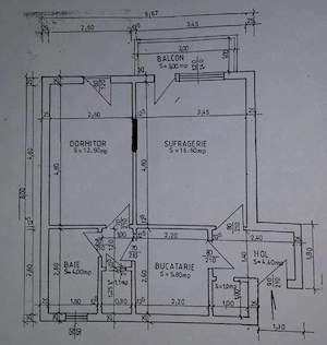 Vand Apartament Bloc Caramida,Razboieni,2Camere Decomandat,Centrala Noua  Cupru 