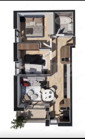 Apartament 3 camere, 56mp, intermediar, lift, parcare, priveliste, Baciu