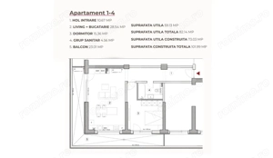 Apartament 2 camere, 82.14 mp, Ansamblu 0% Comision, zona Calea Severinului 