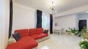 Apartament 2 camere mobilat - spatios 5 min metrou Straulesti