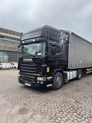 Cap tractor Scania R440 - Euro 5 - cutie semiautomată - cabină retapițată Alcantara - 2010 - imagine 3