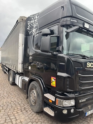 Cap tractor Scania R440 - Euro 5 - cutie semiautomată - cabină retapițată Alcantara - 2010 - imagine 4