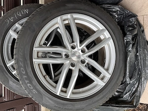 Vand 4 jante  aliaj R 18 utilizate pe Audi A6 C8 - imagine 2