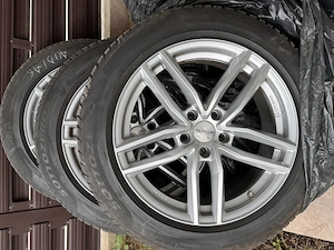 Vand 4 jante  aliaj R 18 utilizate pe Audi A6 C8 - imagine 3