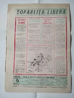 381. Revista de umor Șopârla 3 1994 - imagine 2