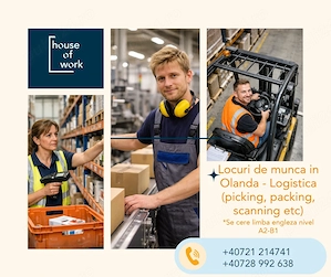 JOB OLANDA: Operator logistica motostivuitorist